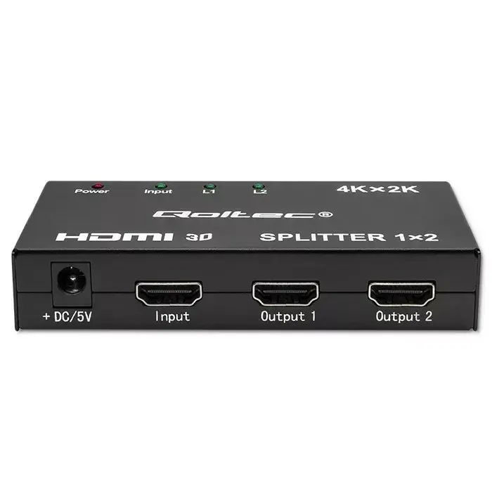 HDMI dalītājs QOLTEC 2 izvadi 4Kx2K Photo 5
