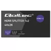 HDMI dalītājs QOLTEC 2 izvadi 4Kx2K Photo 8