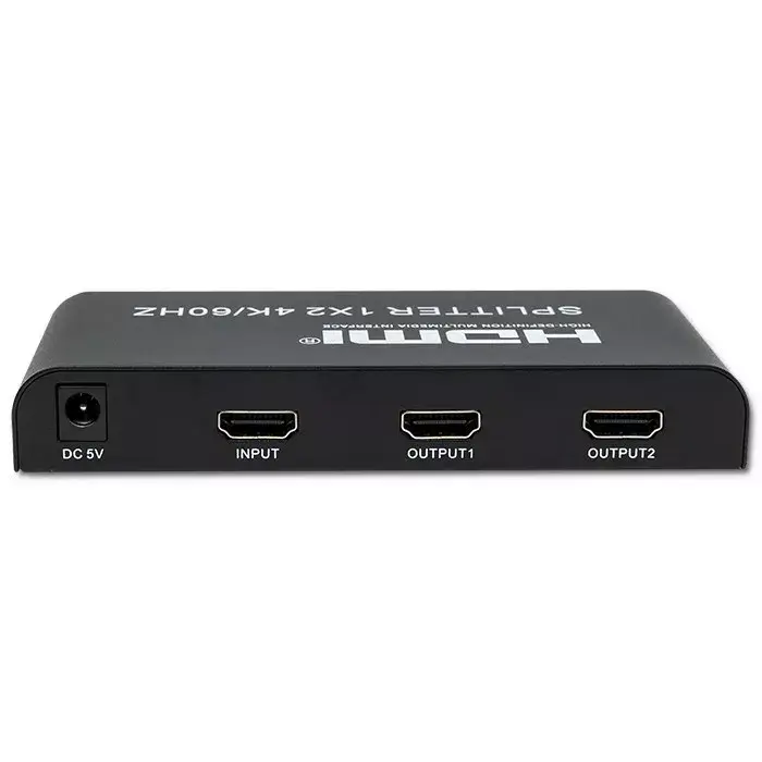 HDMI splitter QOLTEC 51797 — 2 outputs, 4K 60Hz Photo 6