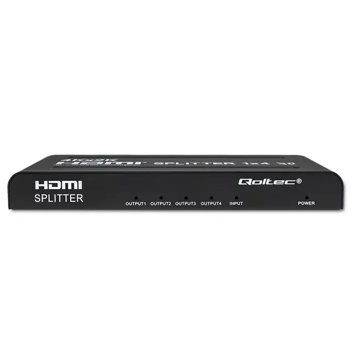 HDMI splitter QOLTEC 51798 — 4 outputs, up to 4K Photo 6