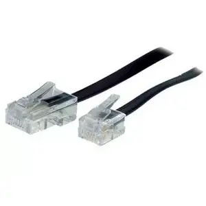S/CONN 10m RJ11 - RJ45 Черный Прозрачный Кабель TC 70260