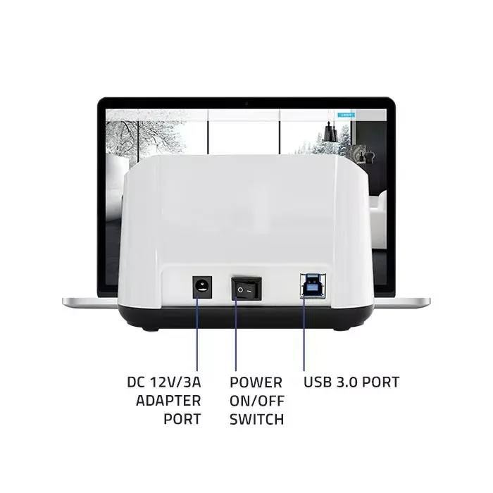 Док-станция QOLTEC 50309 для 2.5"/3.5" SATA Photo 3