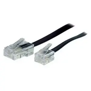 S/CONN 3m RJ11 - RJ45 Черный Прозрачный Кабель TC 70253 ShiverPeaks