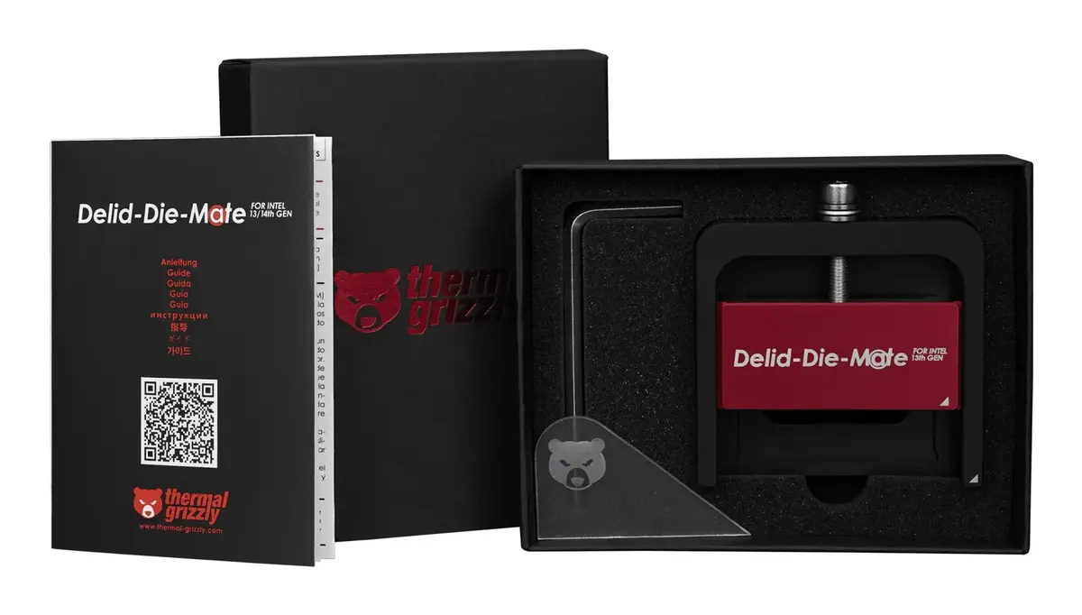 Thermal Grizzly TG-DDM-i13G delid tool for Intel 13/14 Gen Photo 6
