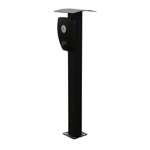 Стойка для зарядной станции Zaptec OnePole 2.0 Single/Twin, алюминий, черный