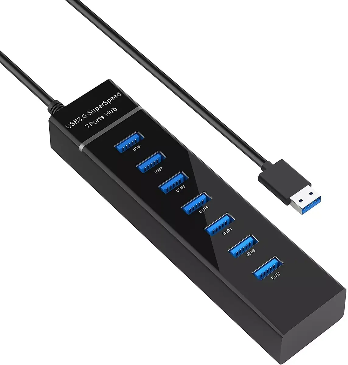 USB-концентратор Riff HUB307 — 7 USB 3.0 портов Photo 2