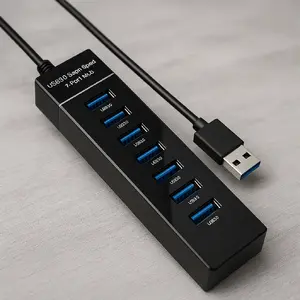 USB hub Riff HUB307 — 7 USB 3.0 ports, DC 5V external power