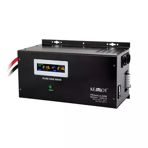 Sienas UPS KEMOT PROsinus-2200 tīra sinusoidā inverteris 12V ieeja 230V 2200VA/1600W ar lādēšanas funkciju