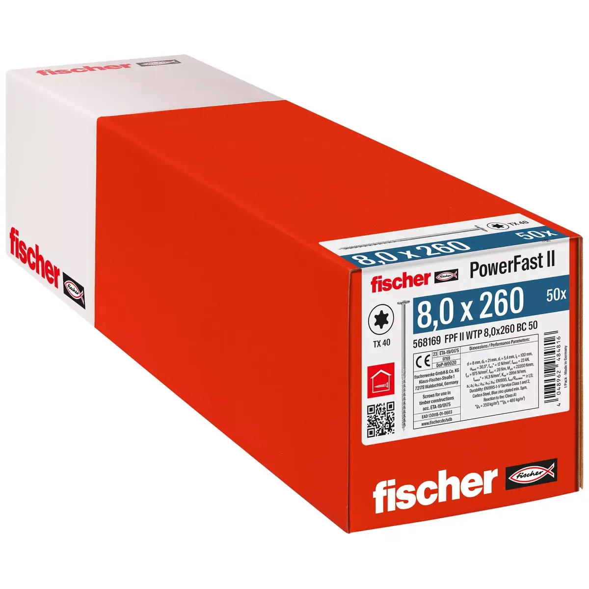 Skrūve/uzgrieznis Fischer 568169 Photo 2