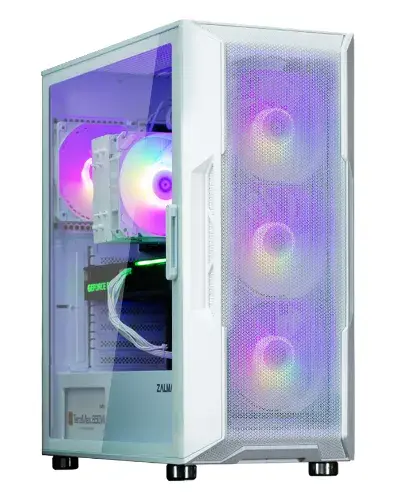 Компьютерный корпус Zalman I3 NEO ARGB WHITE Photo 3