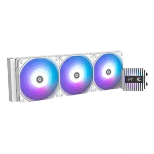 Visi vienā šķidruma dzesētājs Zalman ALPHA2 A36 WHITE 12 cm Hidrodinamiskais gultnis