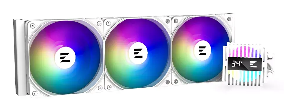 Visi vienā šķidruma dzesētājs Zalman ALPHA2 A36 WHITE Photo 2