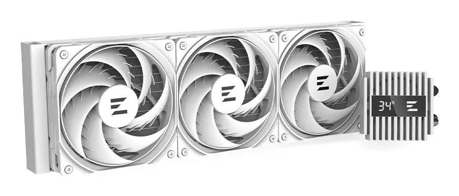 Visi vienā šķidruma dzesētājs Zalman ALPHA2 A36 WHITE Photo 3