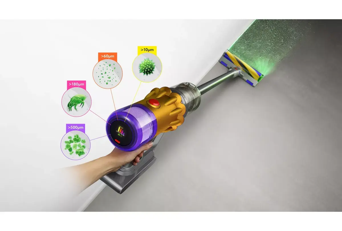 2-in-1 putekļsūcējs Dyson V12 Detect Slim Absolute Photo 3