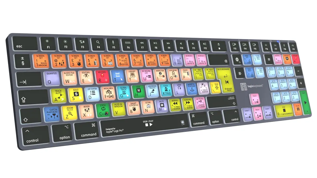 Klaviatūra LogicKeyboard Apple Logic Pro X2