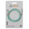 SBOX KABELIS USB TYPE C -> USB TYPE C M/M 1M Photo 2