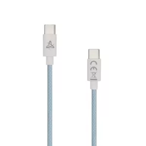 USB Type-C uz USB Type-C kabelis SBOX TYPEC-1-BL — 1 m, USB C uz USB C, zils