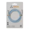 SBOX USB Type-C uz Type-C kabelis TYPEC-1-BL Photo 2