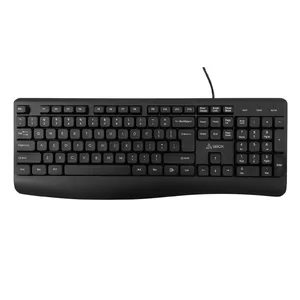 Проводная USB-клавиатура SBOX K-103 US Black — раскладка US, подключение USB