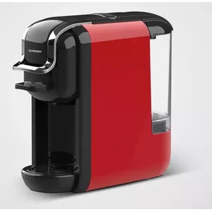 Espresso machine Schneider Electric SCESC2206R — capsule and ground coffee, 0.6 L tank, 1450 W, red
