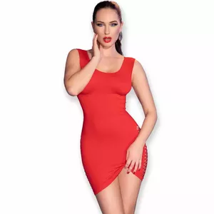 Платье CHILIROSE CR 4622 красное размер S/M