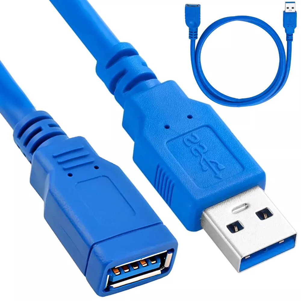 USB pagarinājums fusion accessories FUSCABUSB30BL 1