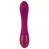 Надувной вибратор Javida Silicone Pink — для G‑точки, перезаряжаемый Photo 3