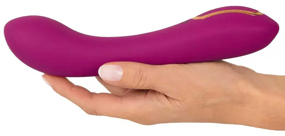 Надувной вибратор Javida Silicone Pink — для G‑точки, перезаряжаемый Photo 7