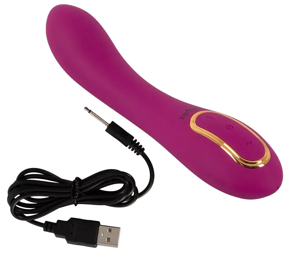 Надувной вибратор Javida Silicone Pink — для G‑точки, перезаряжаемый Photo 9