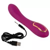Надувной вибратор Javida Silicone Pink — для G‑точки, перезаряжаемый Photo 9