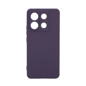 Silikona maciņš iLike priekš Xiaomi Poco X6 — violets