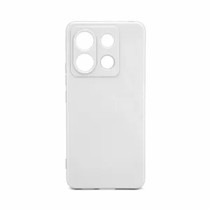 Силиконовый чехол iLike для Xiaomi Poco X6 Nano — серебристый
