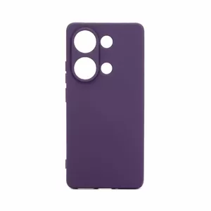 Силиконовый чехол iLike для Xiaomi Poco M6 Pro — фиолетовый
