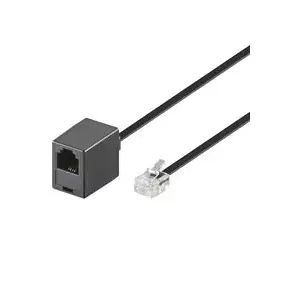 RJ-11 Кабель Goobay 68258 15м Черный