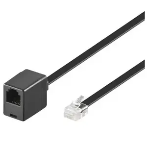 Kabelis Goobay TEL 6P6C/RJ12 10m