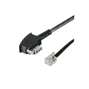 Телефонный кабель Goobay 50951 3м Черный