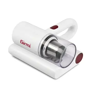 Ручной пылесос Girmi AP21 белого цвета для сухой чистки матрасов с HEPA фильтром и безмешковым пылесборником