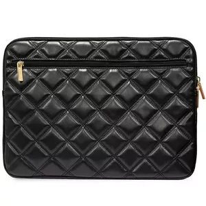 Laptop sleeve GUESS GUCS16ZPSQSSGK 16 inch black quilted 4G