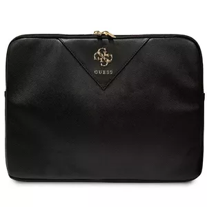 Laptop sleeve GUESS GUCS16ZPGSTEGK — 16 inch, black, triangle print, 4G