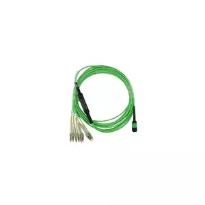 Оптоволоконный кабель BlueOptics SFP5141GU7.5MKB MPO 4x LC OM5 7.5 м Лайм