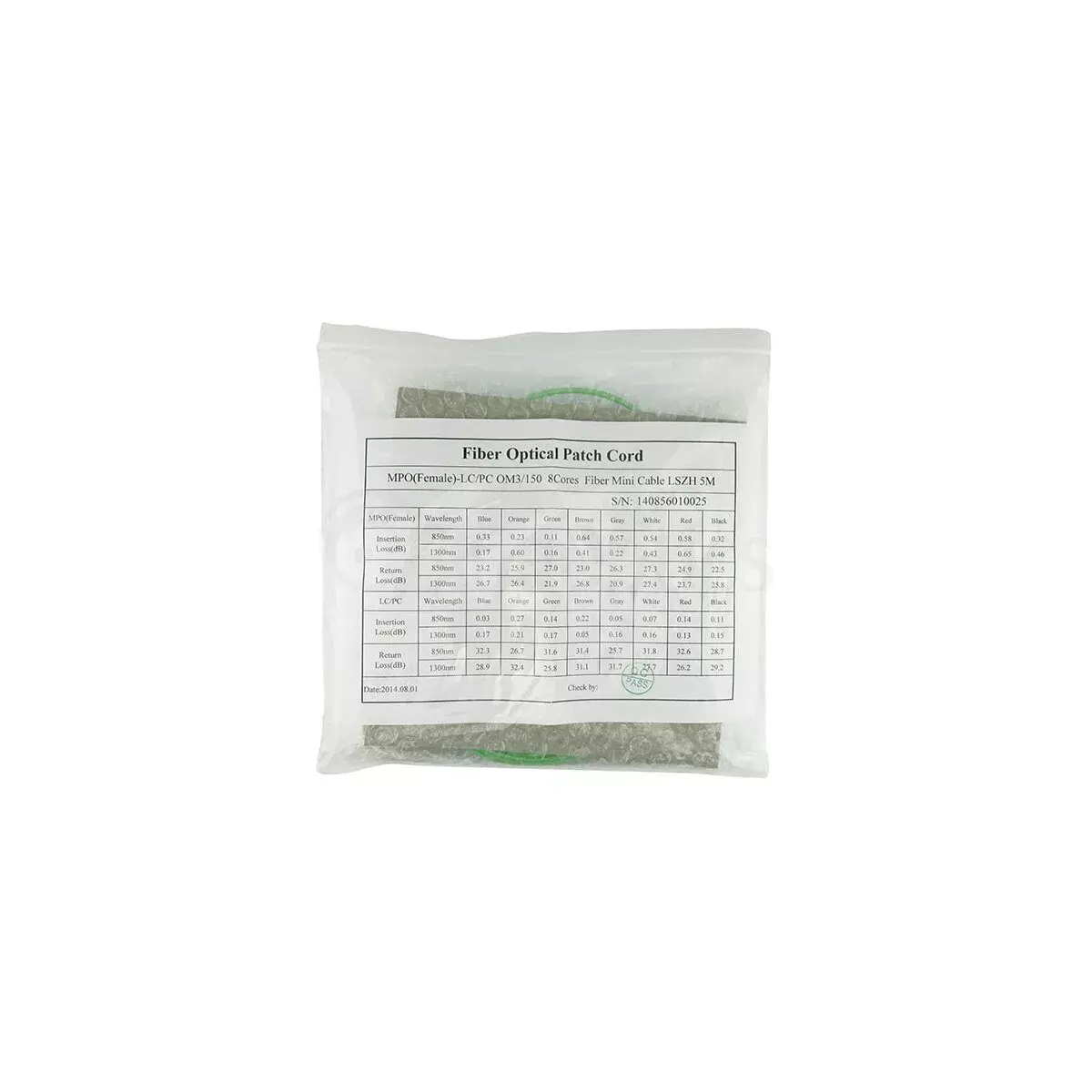 Tīkla kabelis BlueOptics SFP5141GU1MKB Photo 9