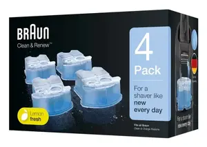 Cleaning cartridge Braun CCR4 Blue 4 pcs