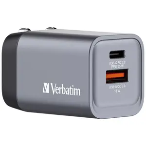 Indoor Charger Verbatim GNC-35 35W USB-C PD 35W USB-A QC 3.0