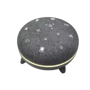 Portable speaker MANTA SPK03-GR Szumi-GO — green, Bluetooth, baby sleep sounds, timer, RGB backlight, 12.5×7.5×12.5 cm