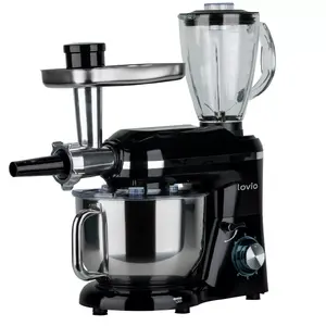 Hand blender Lovio Chef Assistant Plus LVSTM02PBK Black, 1000W, 5-speed