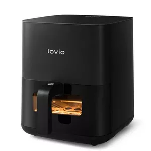 Gaisa frierētājs Lovio LVAF001BK 5 l melns — galda karstgaisa cepeškrāsns, 5 litru tilpums