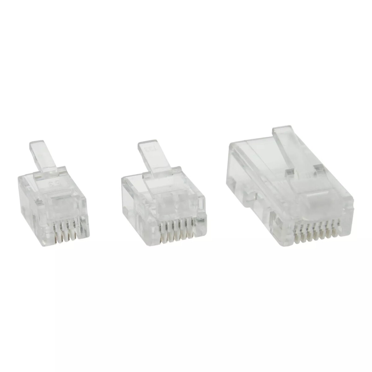 InLine Krimpēšanas kontakts 6P6C RJ12 plakanajam