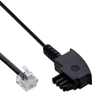 InLine ADSL сплиттер кабель TAE-F German 6P2C DEC male 25m