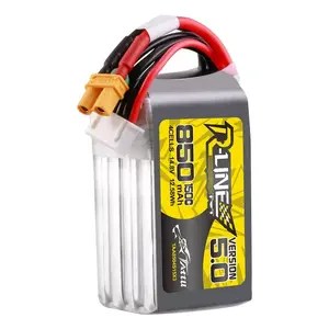 Akumulators Tattu R-Line 5.0 LiPo 850 mAh 14,8 V priekš kameras/drona — 30×59×32 mm