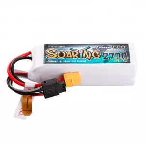 Battery Gens ace G-Tech Soaring 2700mAh 14.8V 30C 4S1P LiPo with XT60 plug